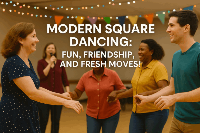 Modern Square Dancing: Fun, Friendship and Fresh Moves.